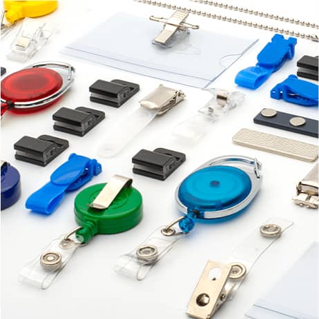 Clips pour badges